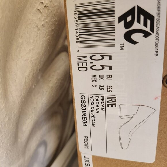 Gentle Souls "Irie" Block Heeled Pump. Pecan. NIB. Size 5.5 - Picture 4 of 11